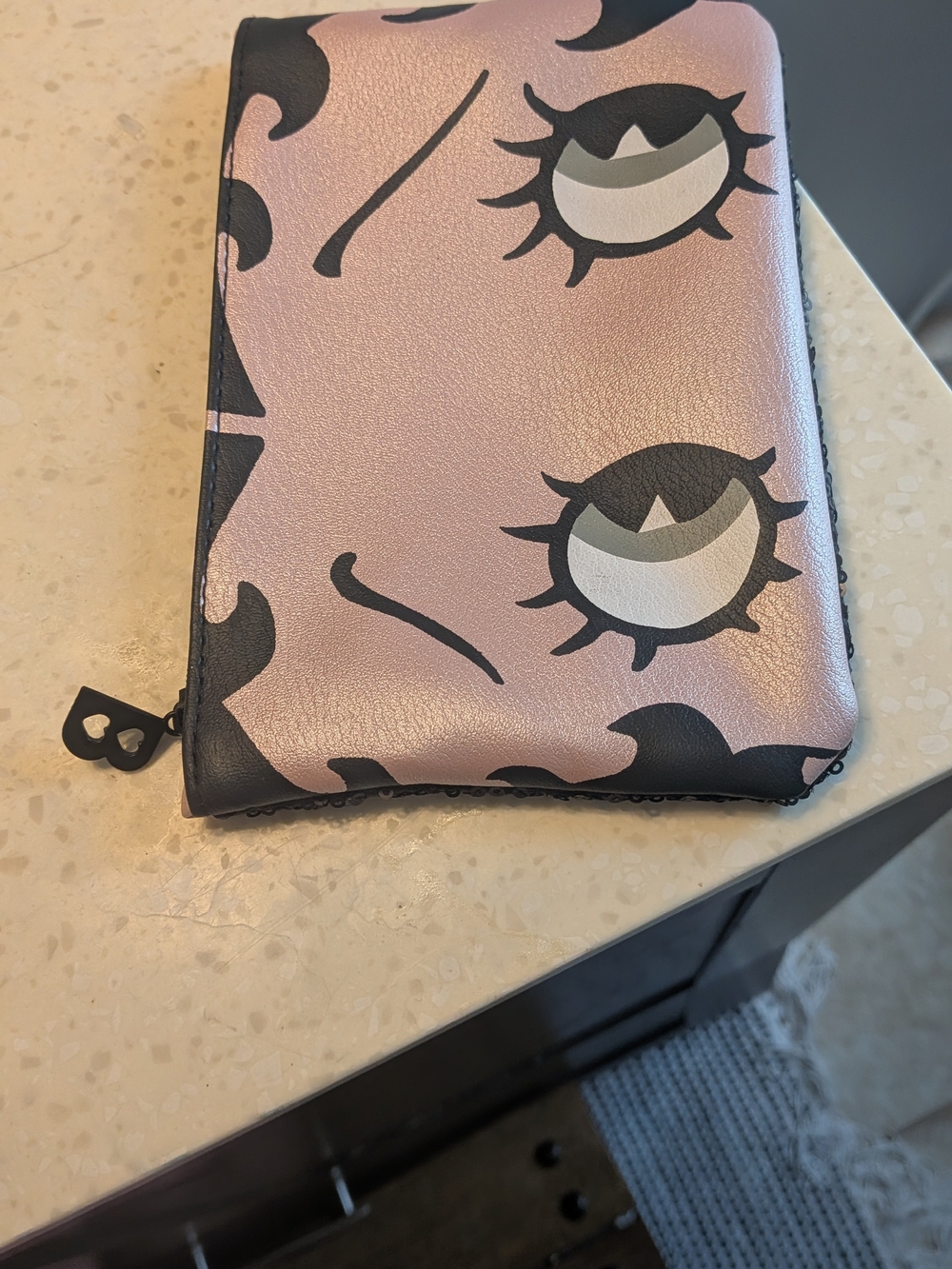 Betty Boop x Ipsy Makeup Bag – Black Sequin Pouch